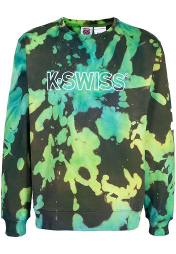 Stain Shade K-Swiss tie-dye sweatshirt - Verde