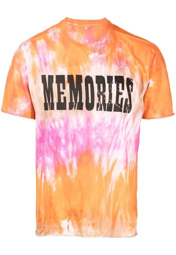 Stain Shade x Hiroshi Fujiwara tie-dye print T-shirt - Arancione