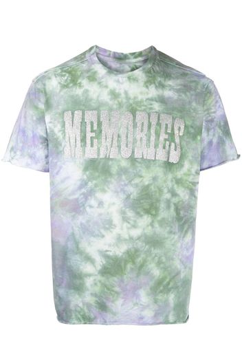 Stain Shade x Hiroshi Fujiwara tie-dye print T-shirt - Multicolore