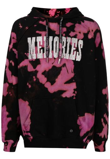 Stain Shade x Hiroshi Fujiwara tie-dye print hoodie - Nero