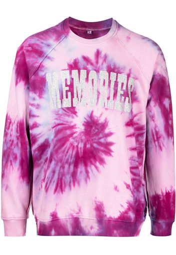 Stain Shade x Hiroshi Fujiwara tie-dye print sweatshirt - Rosa