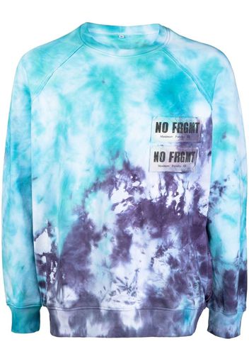 Stain Shade x Hiroshi Fujiwara tie-dye print sweatshirt - Blu