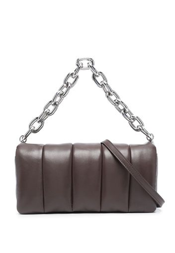 STAND STUDIO quilted leather shoulder bag - Marrone