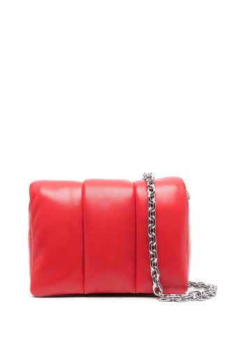 STAND STUDIO Ery panel clutch bag - Rosso