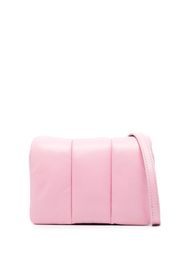 STAND STUDIO quilted leather satchel bag - Rosa