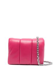 STAND STUDIO Ery Panel leather crossbody bag - Rosa