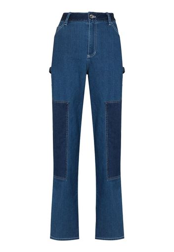 STAUD STAUD PAINTER PANT - Blu