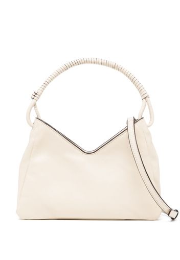 STAUD Valerie leather shoulder bag - Bianco