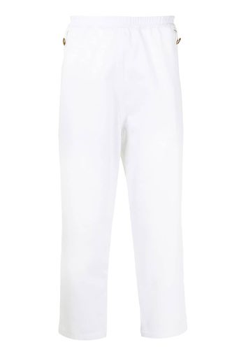 Stefan Cooke Pantaloni con vita elasticizzata - Bianco