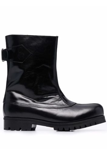 Stefan Cooke buckled ankle boots - Nero