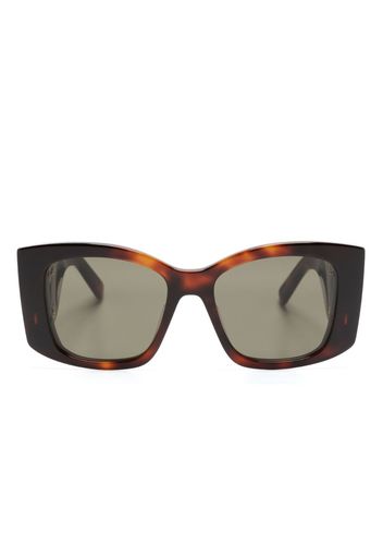 Stella McCartney Eyewear Falabella tortoiseshell-effect sunglasses - Marrone