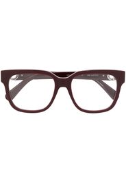 Stella McCartney Eyewear Falabella chain-arm glasses - Rosso