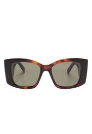 Stella McCartney Eyewear Falabella tortoiseshell-effect sunglasses - Marrone