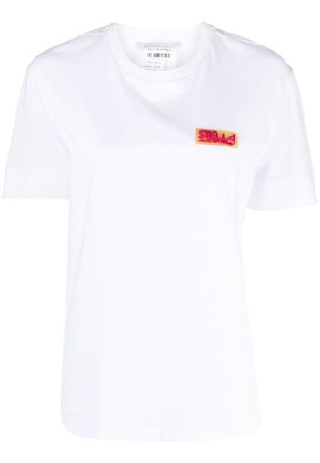 Stella McCartney T-shirt con applicazione - Bianco