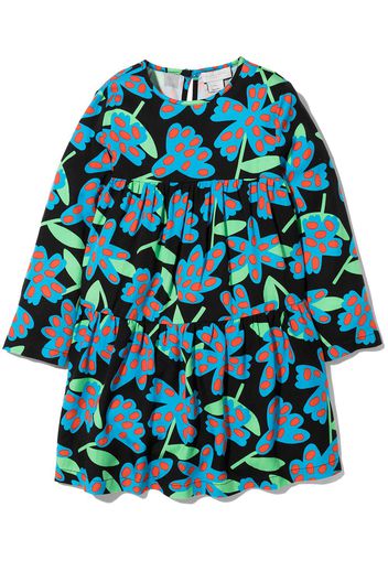 Stella McCartney Kids Abito con stampa - Nero