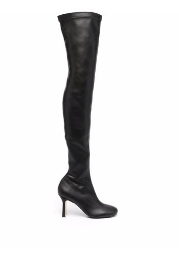 Stella McCartney above-knee 75mm boots - Nero