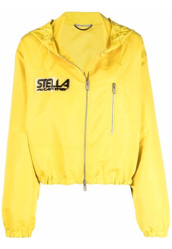 Stella McCartney Giacca con cappuccio - Giallo