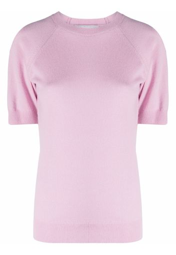 Stella McCartney T-shirt a maglia fine - Rosa