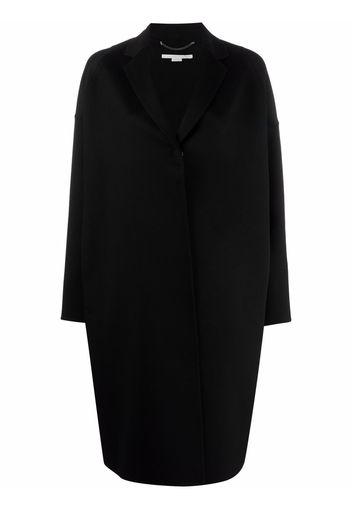 Stella McCartney single-breasted wool coat - Nero