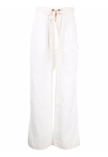 Stella McCartney Pantaloni dritti - Bianco