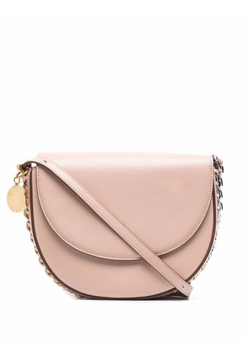 Stella McCartney chain-trimmed shoulder bag - Rosa