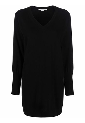 Stella McCartney V-neck knit dress - Nero