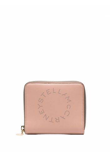 Stella McCartney Stella Logo zip-around wallet - Rosa