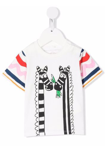 Stella McCartney Kids graphic-print T-shirt - Bianco