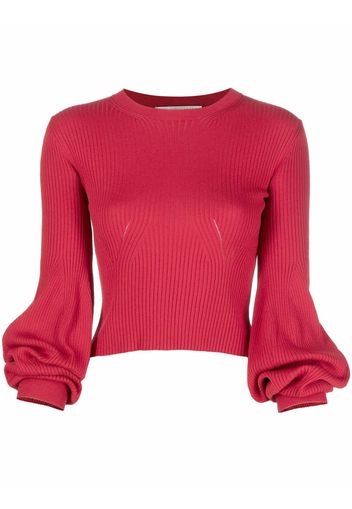 Stella McCartney Maglione girocollo Juliet - Rosso