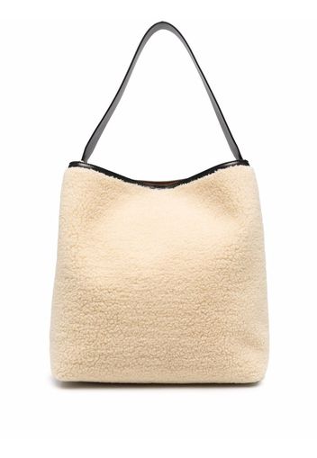 Stella McCartney Borsa tote grande - Bianco