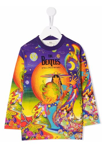 Stella McCartney Kids The Beatles graphic-print T-shirt - Nero