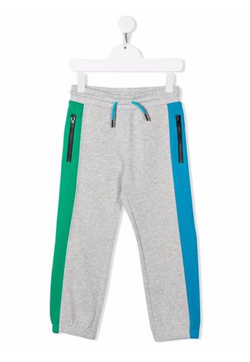 Stella McCartney Kids colour-block track pants - Grigio