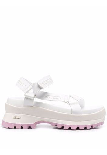 Stella McCartney Trace strap sandals - Bianco