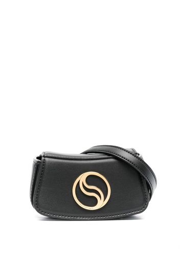 Stella McCartney Marsupio con applicazione - Nero