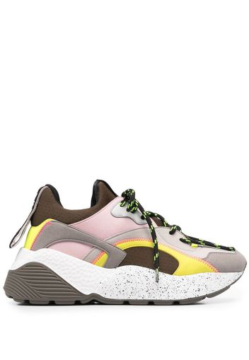 STELLA MCCARTNEY Sneakers chunky con inserti - Grigio