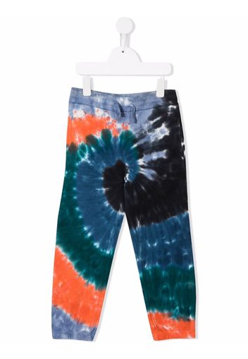 Stella McCartney Kids tie dye print trousers - Nero