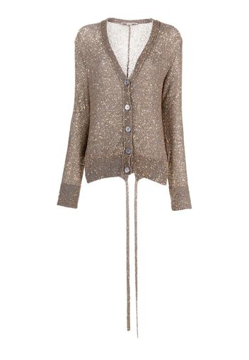 Stella McCartney sequin-embellished cardigan - Oro