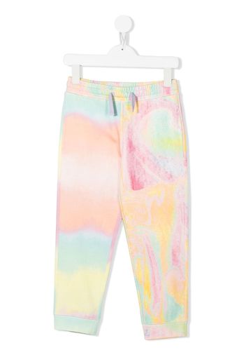 Stella McCartney Kids tie-dye print leggings - Giallo