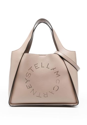 Stella McCartney Stella Logo tote bag - Toni neutri