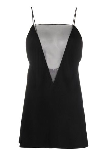 Stella McCartney sleeveless multi-panel top - Nero