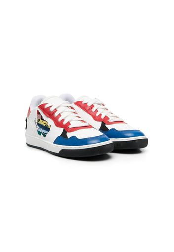 Stella McCartney Kids x Disney low-top sneakers - Bianco