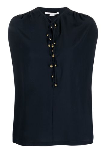 Stella McCartney Blusa con bottoni - Nero