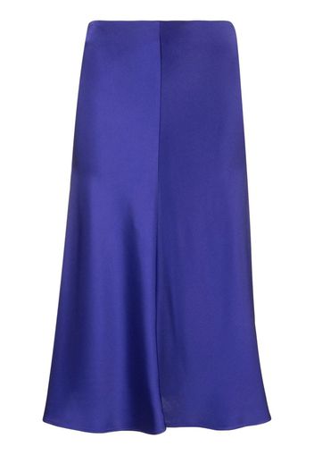 Stella McCartney high-waisted satin-finish skirt - Viola