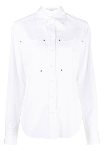 Stella McCartney patch-pocket workwear shirt - Bianco