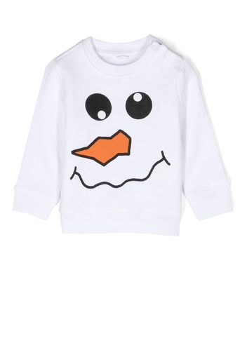 Stella McCartney Kids Felpa con stampa - Bianco