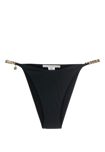 Stella McCartney chain link-detail bikini bottoms - Nero