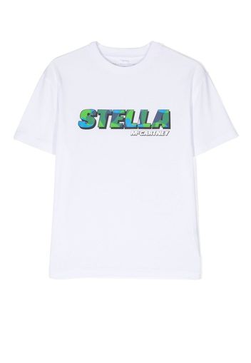 Stella McCartney Kids T-shirt con stampa - Bianco