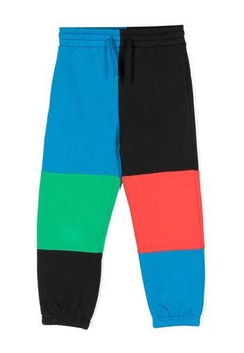 Stella McCartney Kids colour-block track pants - Nero