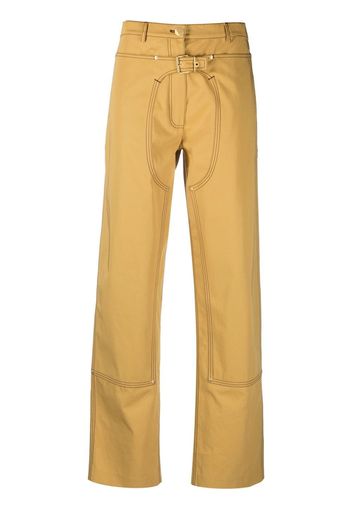 Stella McCartney Pantaloni dritti - Giallo