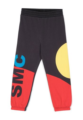 Stella McCartney Kids logo-print track pants - Nero